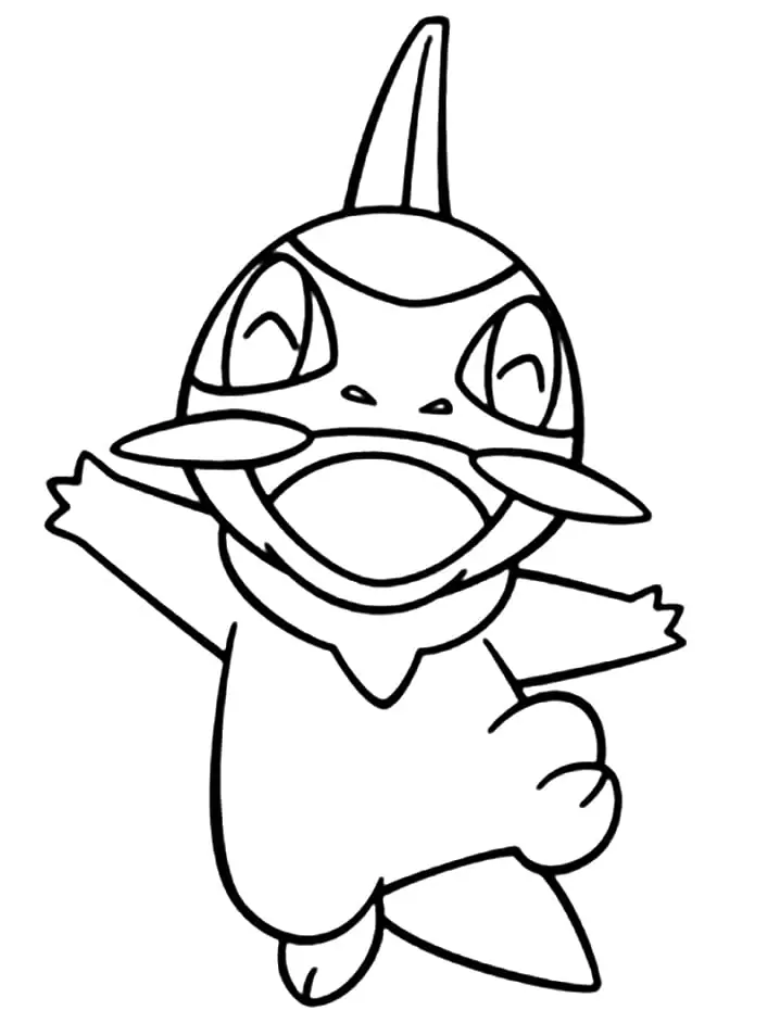 Happy Axew Pokemon
