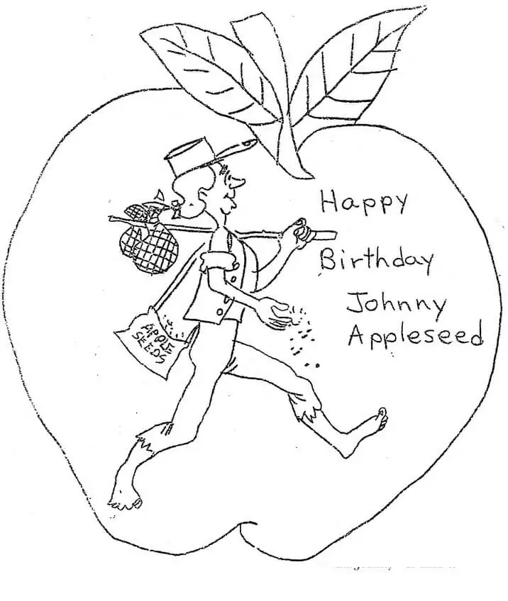 Happy Birthday Johnny Appleseed
