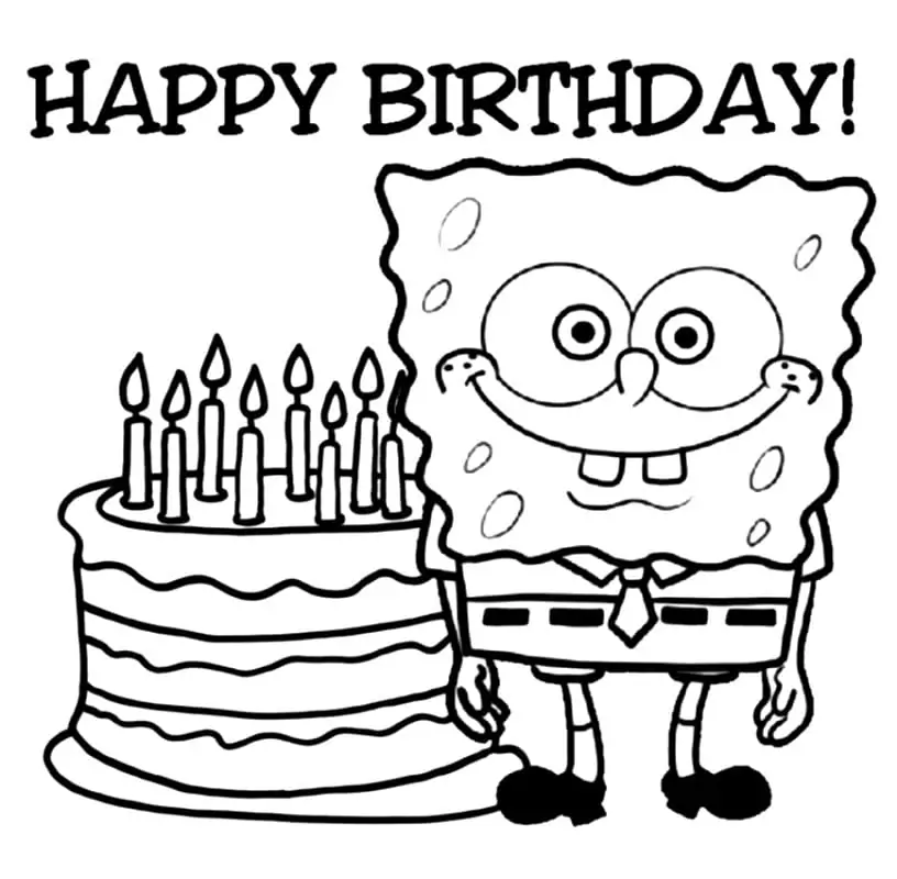 Alles Gute zum Geburtstag SpongeBob