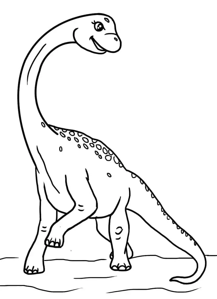 Happy Brachiosaurus