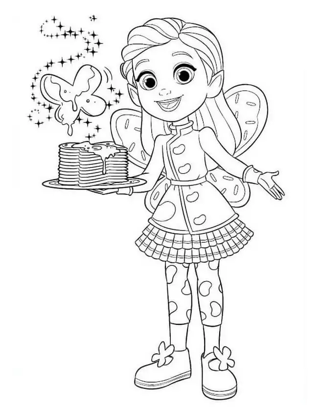 Butterbean’s Cafe - Coloring Pages