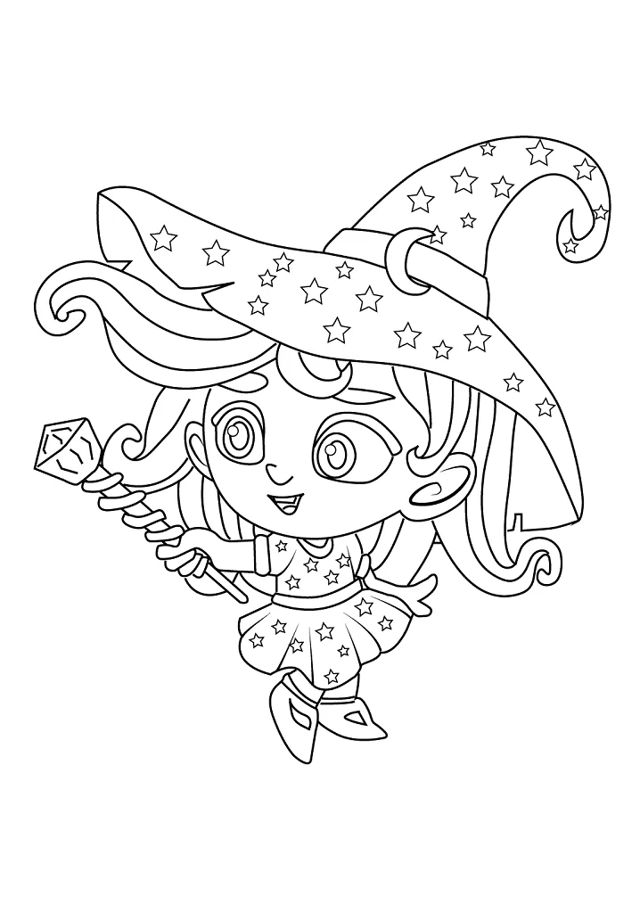 Happy Katya from Super Monsters Coloring Page - Free Printable Coloring ...