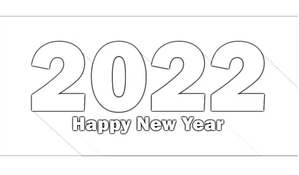 Happy New Year 2022 Poster
