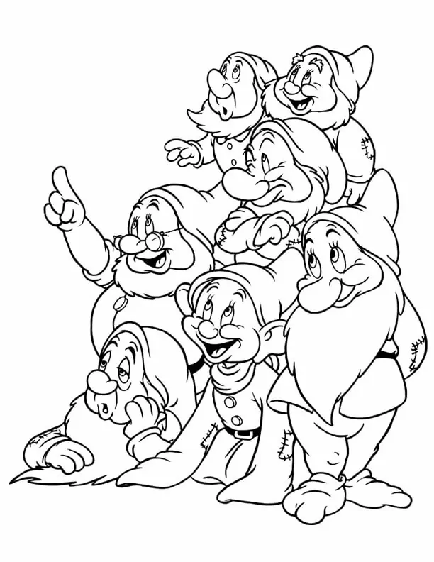 Happy Seven Dwarfs