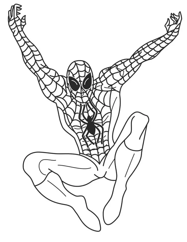 Happy Spiderman