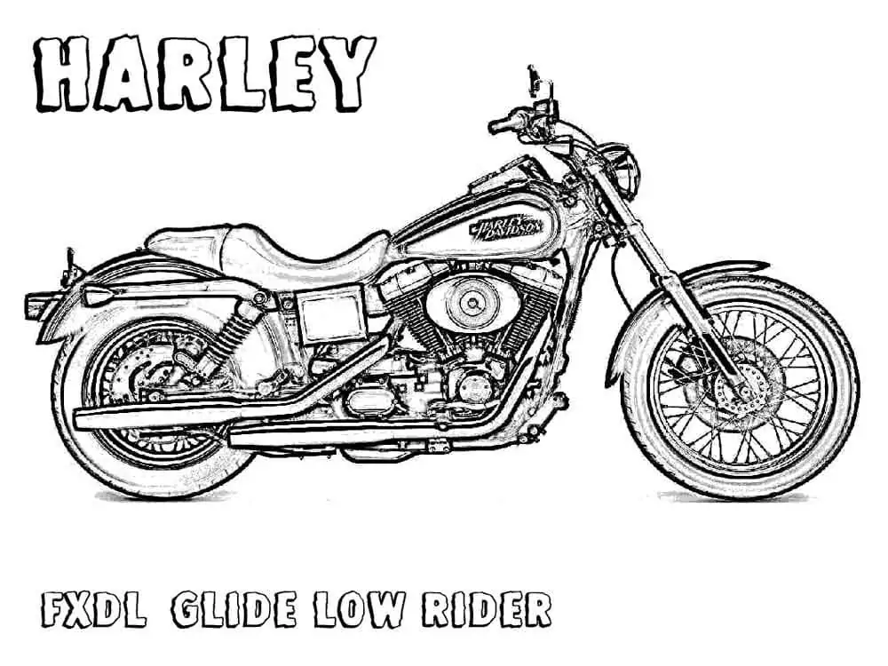 Harley Davidson Free Printable