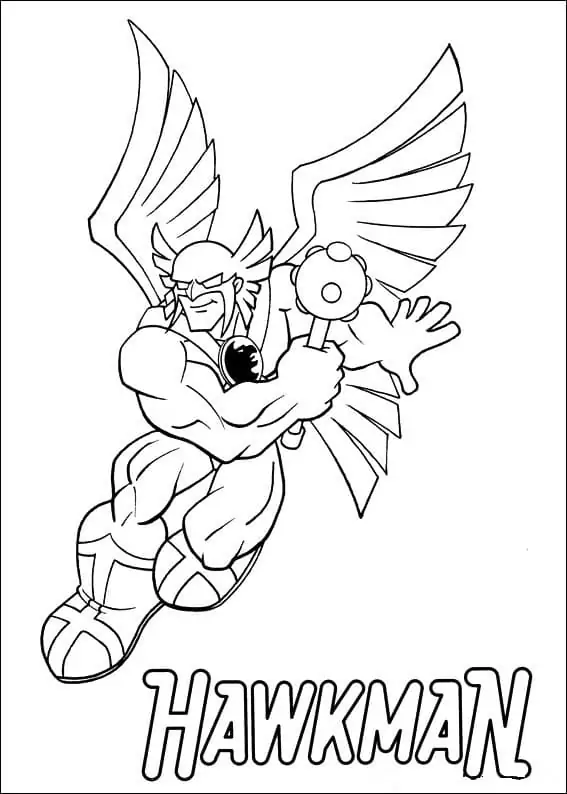 Hawkman from Super Friends