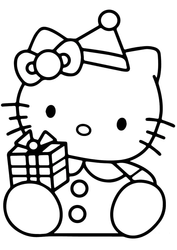 Hello Kitty and Gift