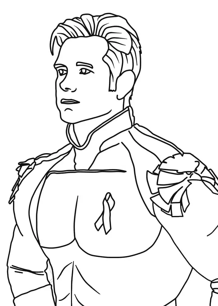 Homelander-from-The-Boys-coloring-page