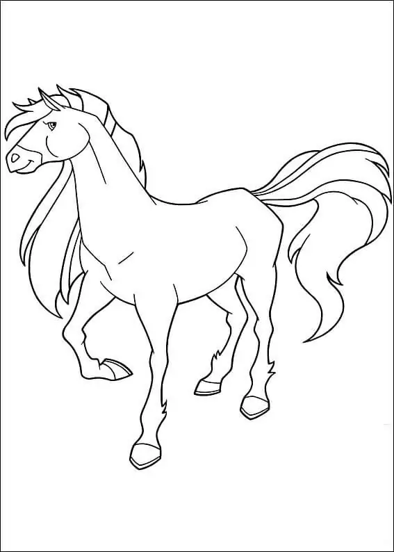 Horseland 8 Coloring Page - Free Printable Coloring Pages for Kids