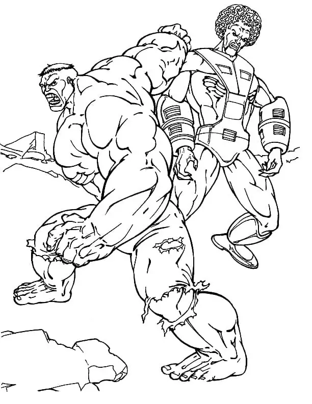Hulk gegen Bösewicht