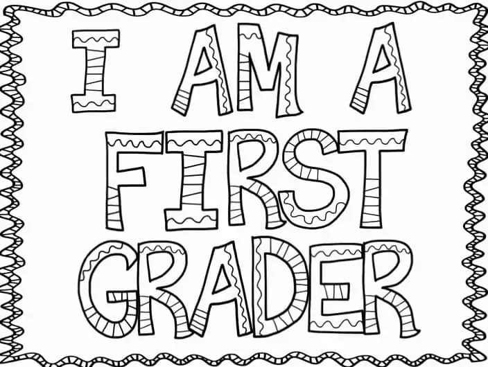 I Am a First Grade
