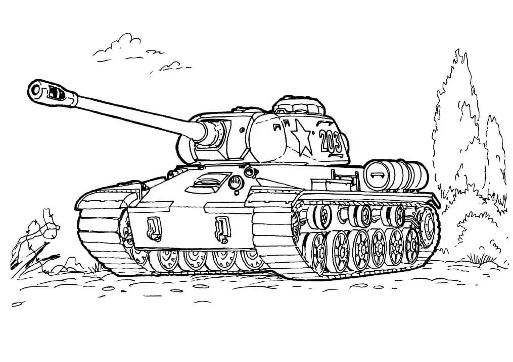 IS-2 heavy tank