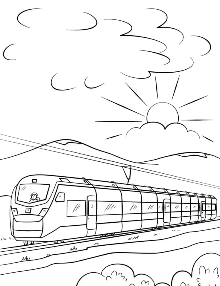 Intercity-Hochgeschwindigkeitszug
