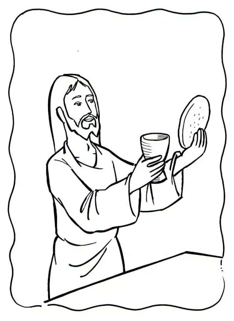 Jesus Blut und Leib Letztes Abendmahl