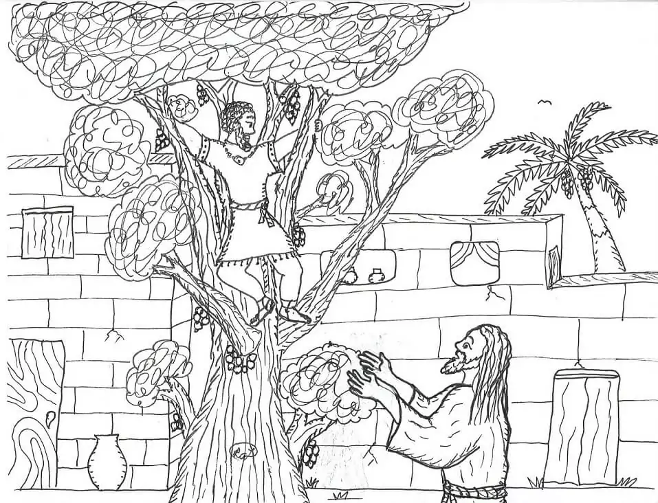 Jesus Meets Zacchaeus 2