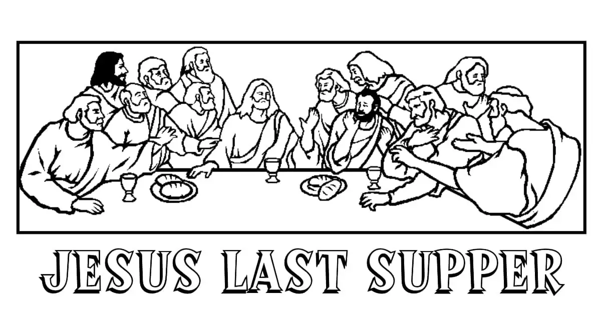Jesus Das letzte Abendmahl