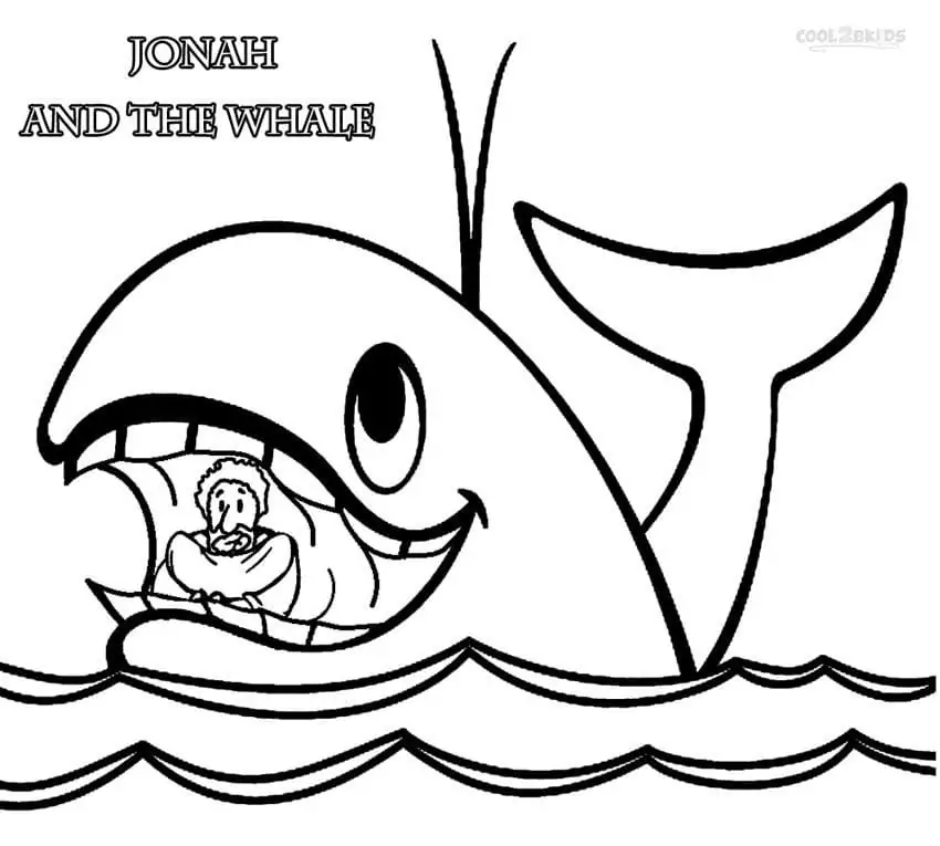 Jonah in Nineveh Coloring Page - Free Printable Coloring Pages for Kids