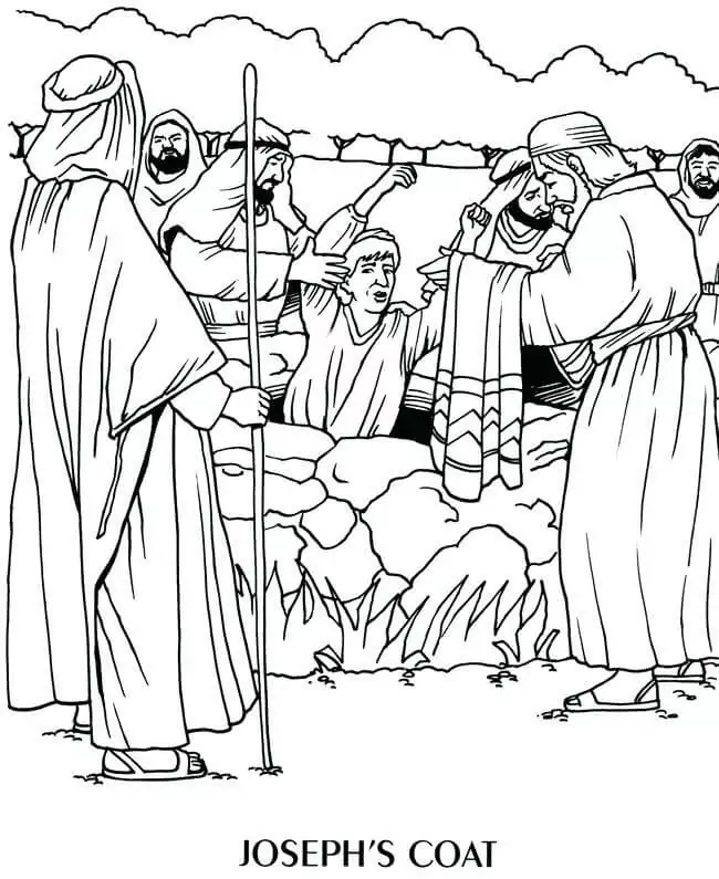 Joseph 1 Coloring Page - Free Printable Coloring Pages for Kids