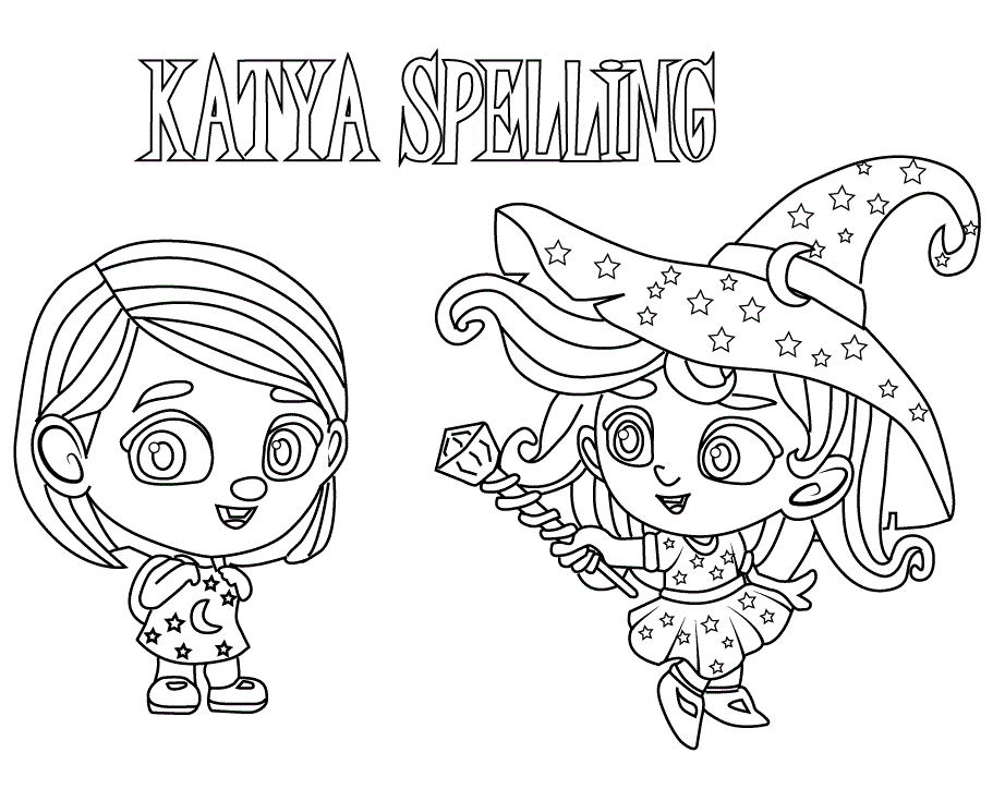 Katya Spelling aus Super Monsters