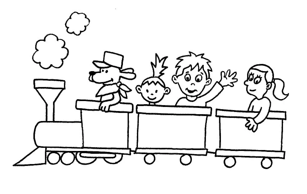 Kinder-Zug