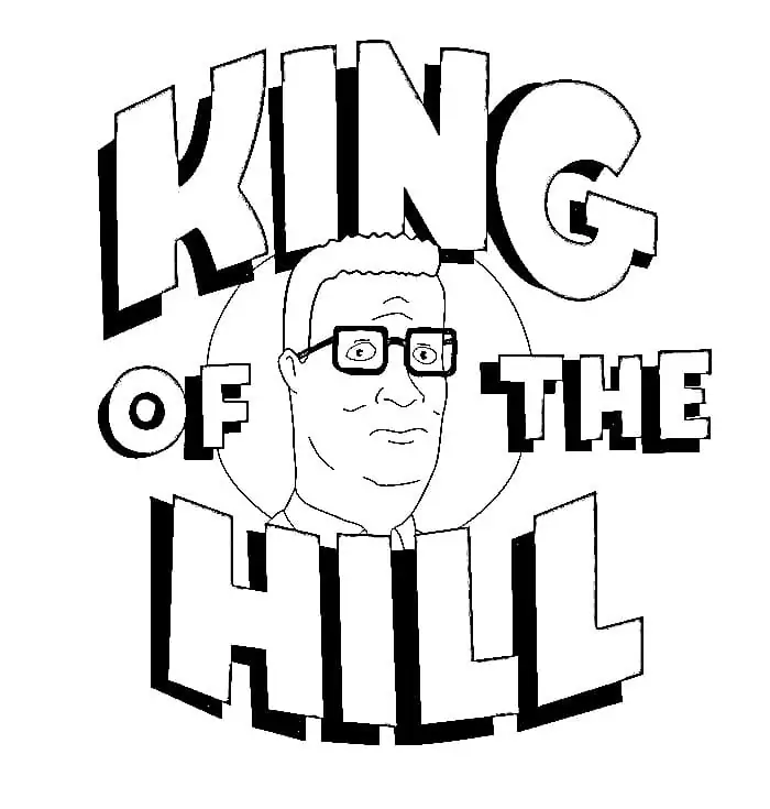 König des Hügels zum Ausdrucken