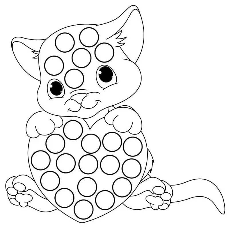 Kitten Dot Marker