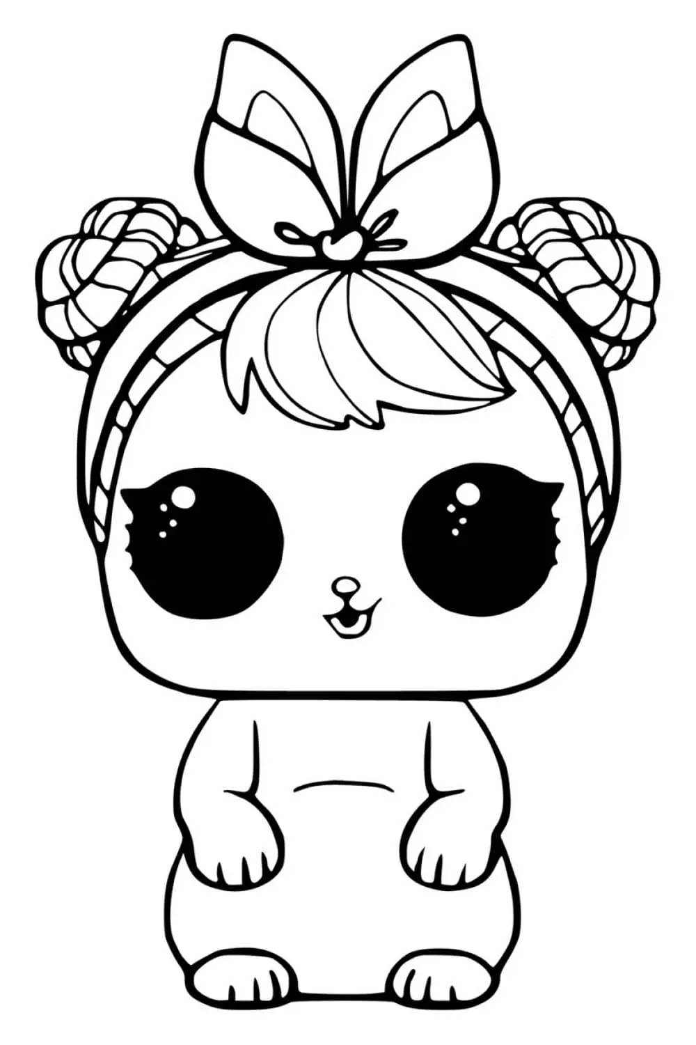 LOL Decoder Pet Bunny Coloring Page - Free Printable Coloring Pages for ...