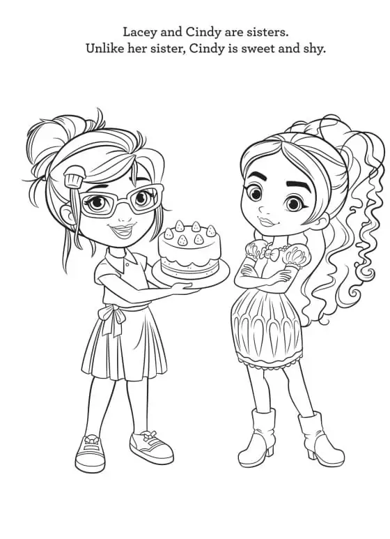 Blair from Sunny Day Coloring Page - Free Printable Coloring Pages for Kids