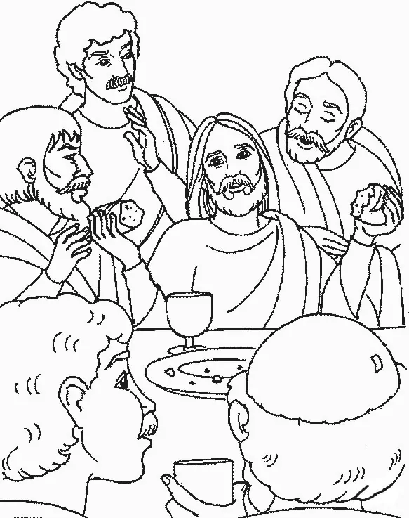 Das letzte Abendmahl Jesu