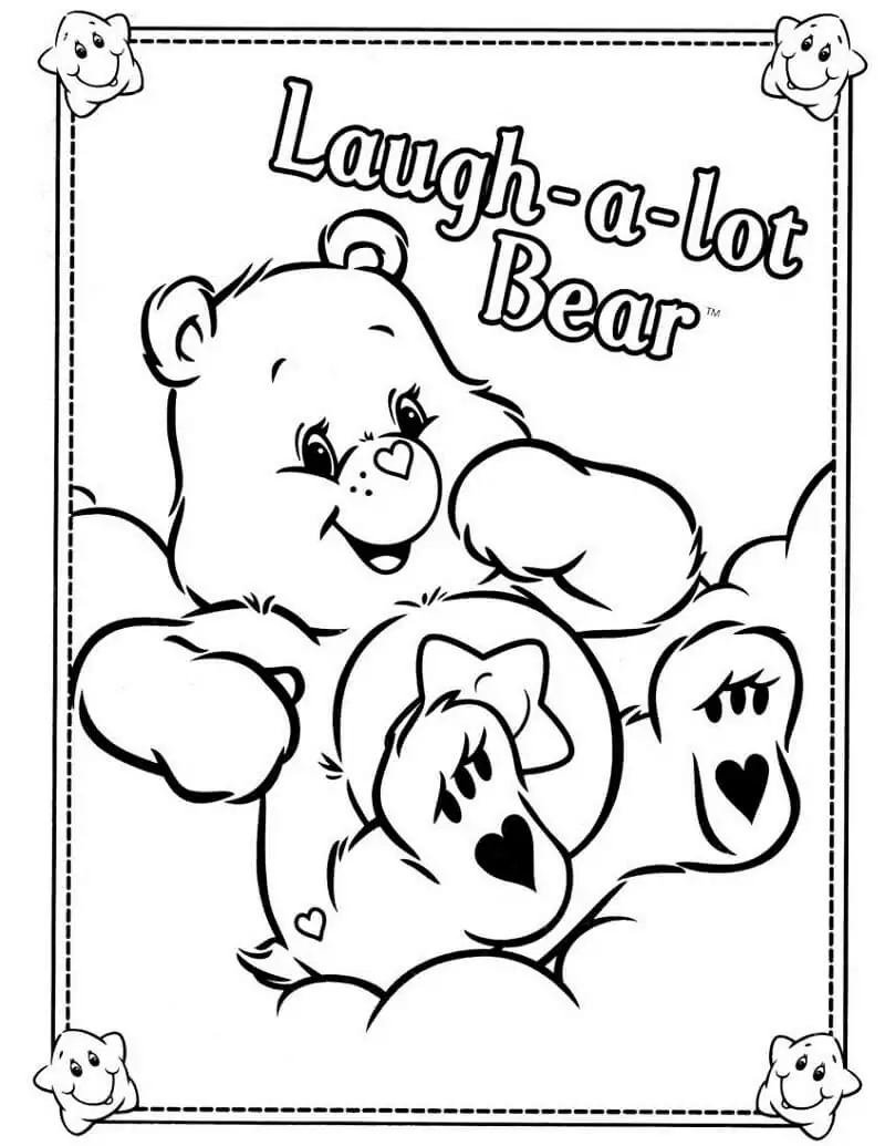 Laugh-a-Lot Bea Coloring Page - Free Printable Coloring Pages for Kids