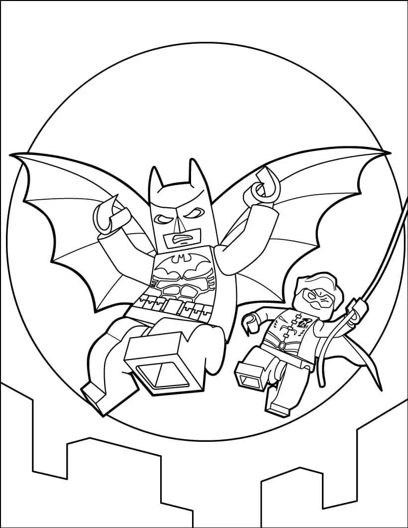 Lego Batman and Robin 1