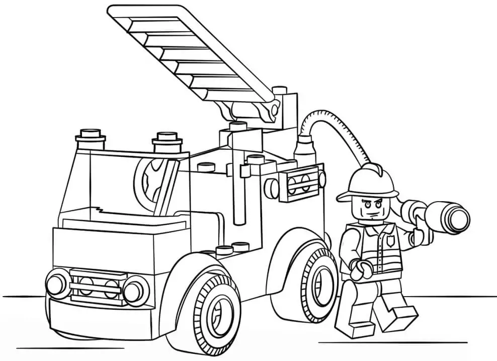 Lego City Fire Truck
