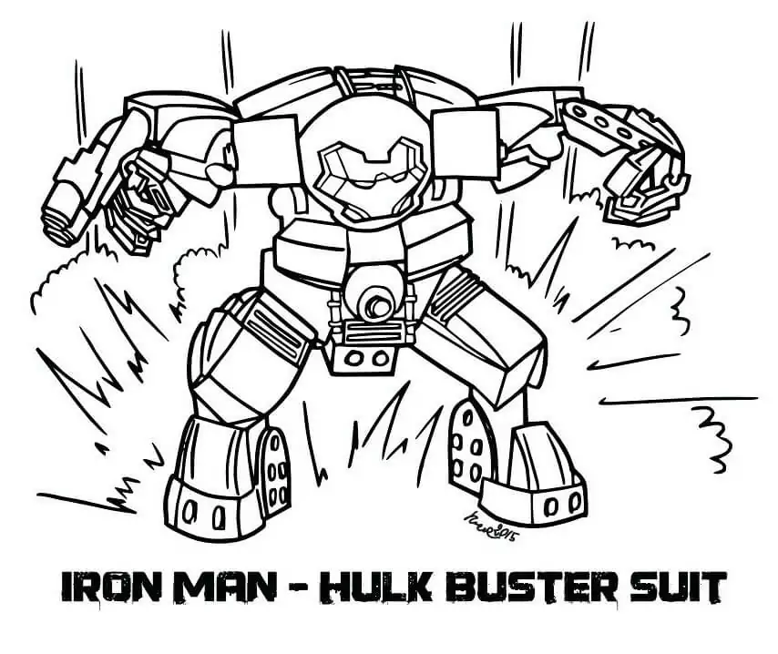 21+ Lego Ironman Coloring Pages