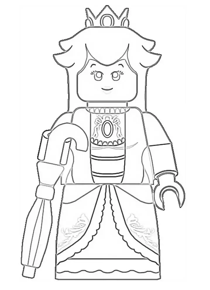 Lego Princess Peach 1