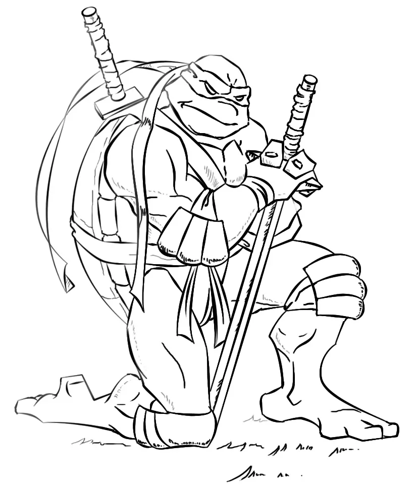 Leonardo von Ninja Turtles