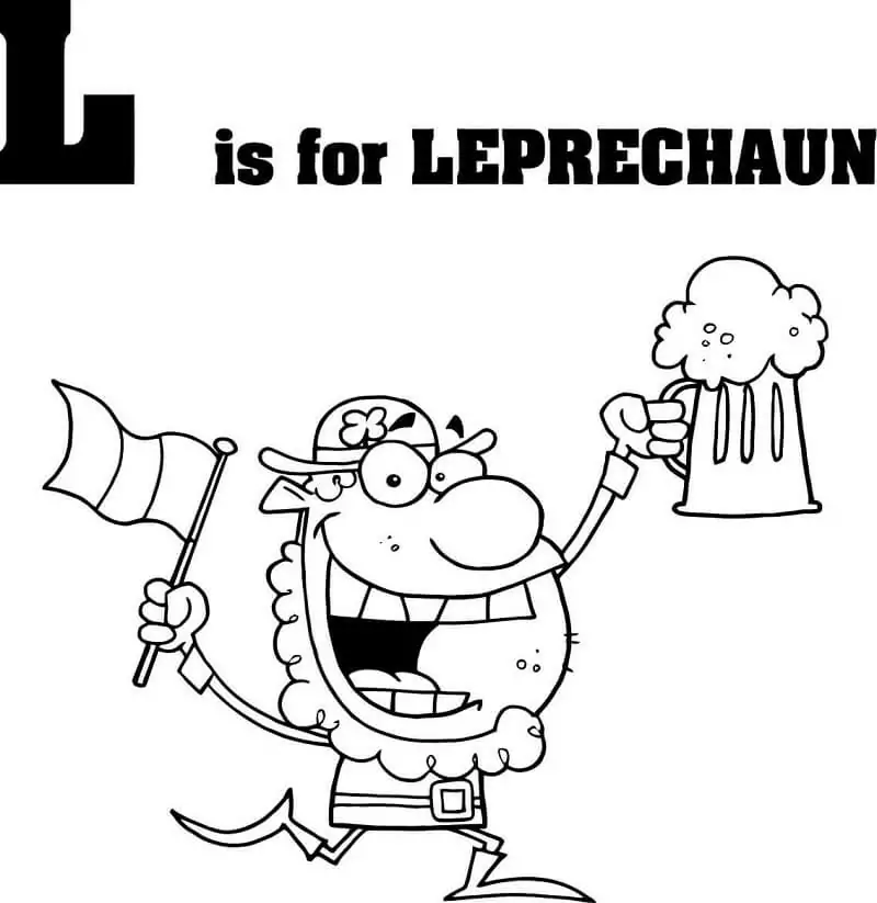 Leprechaun Letter L