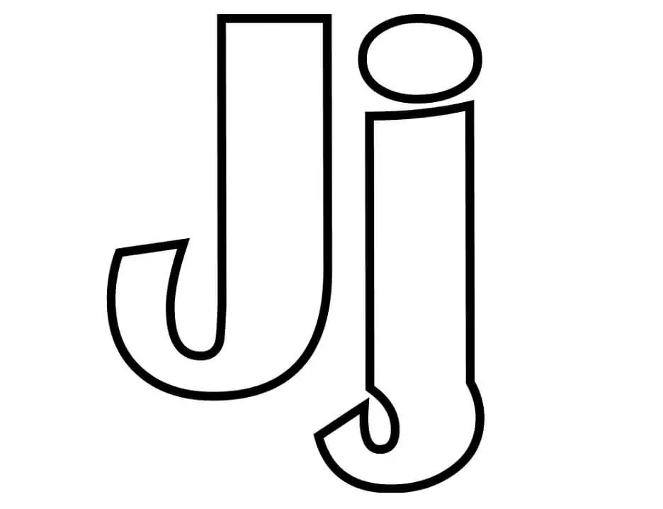 Letter J 3
