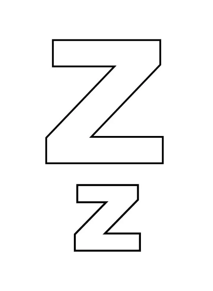 Letter Z 1