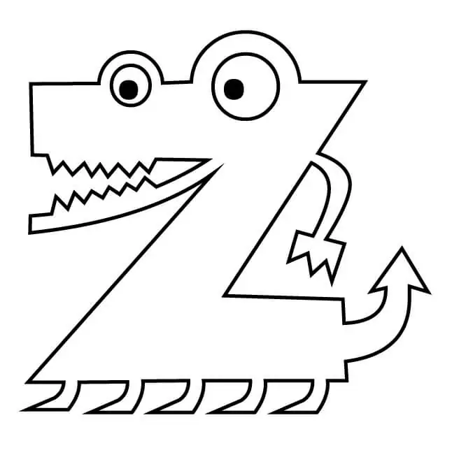 Letter Z 3