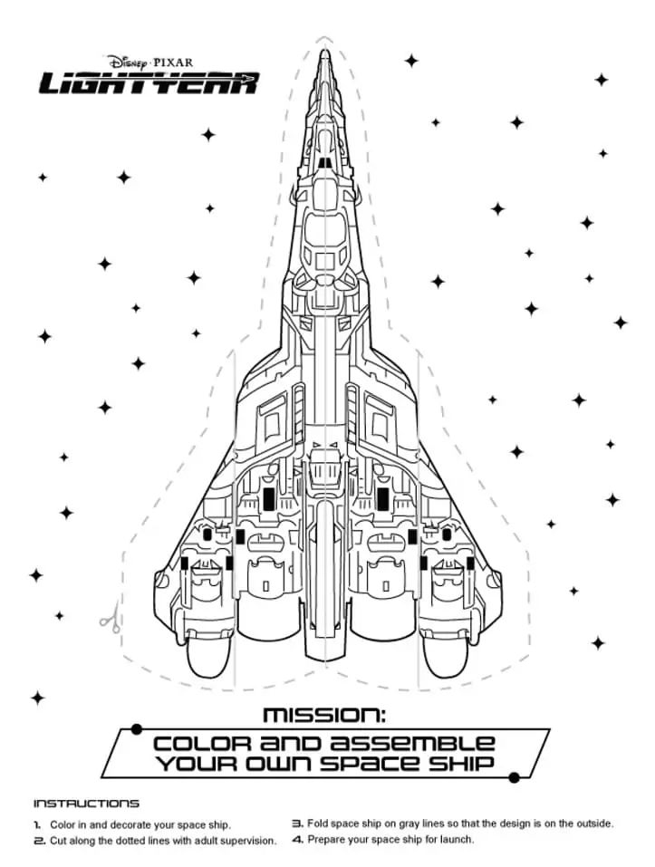 Lightyear Space Ship