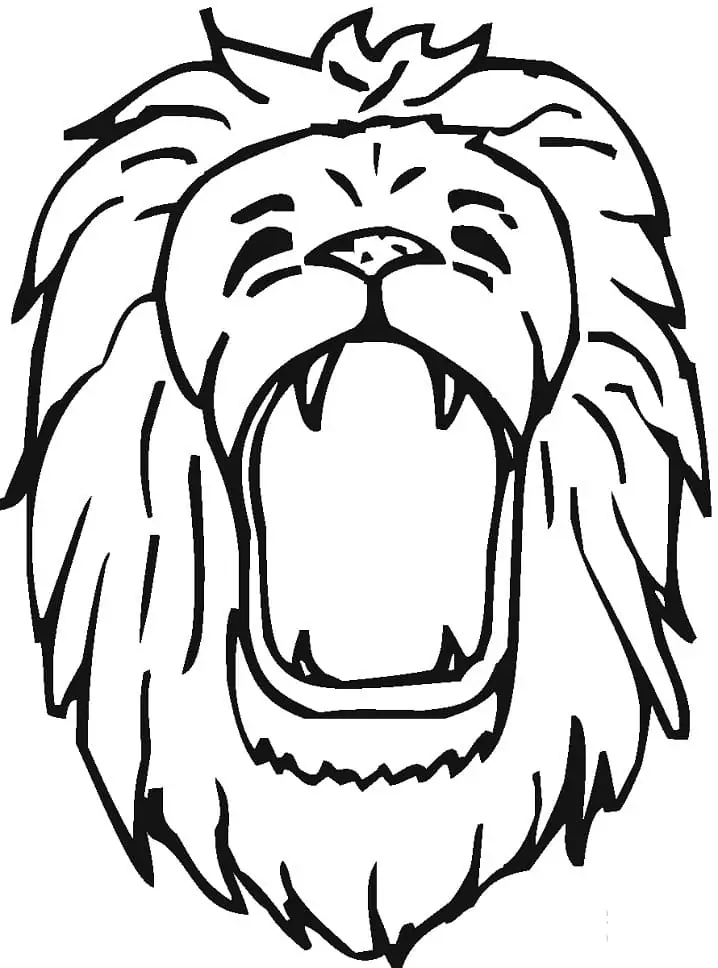 Lion Head Roars