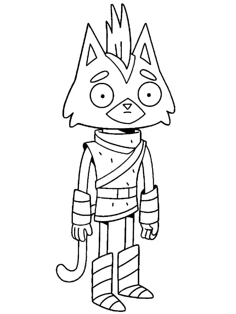 Little Cato in Final Space