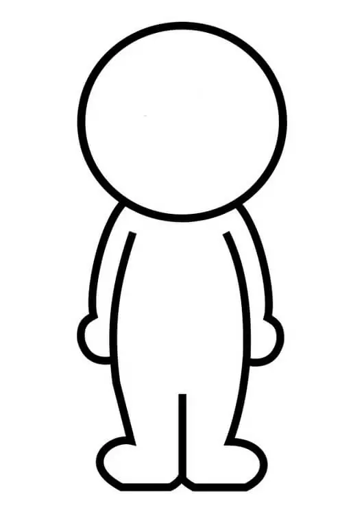 Little Person Outline