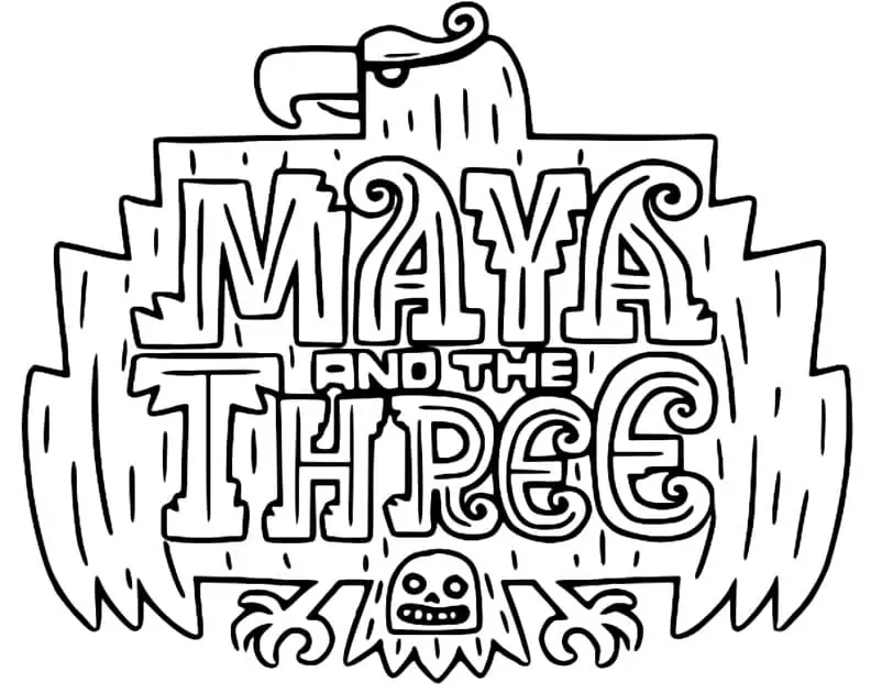 Logo Maya and the Three