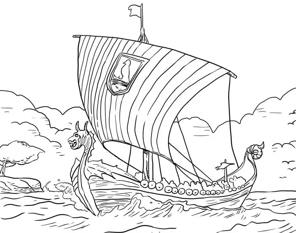 Langschiff Viking