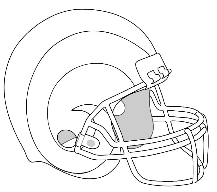 Los Angeles Rams Helm