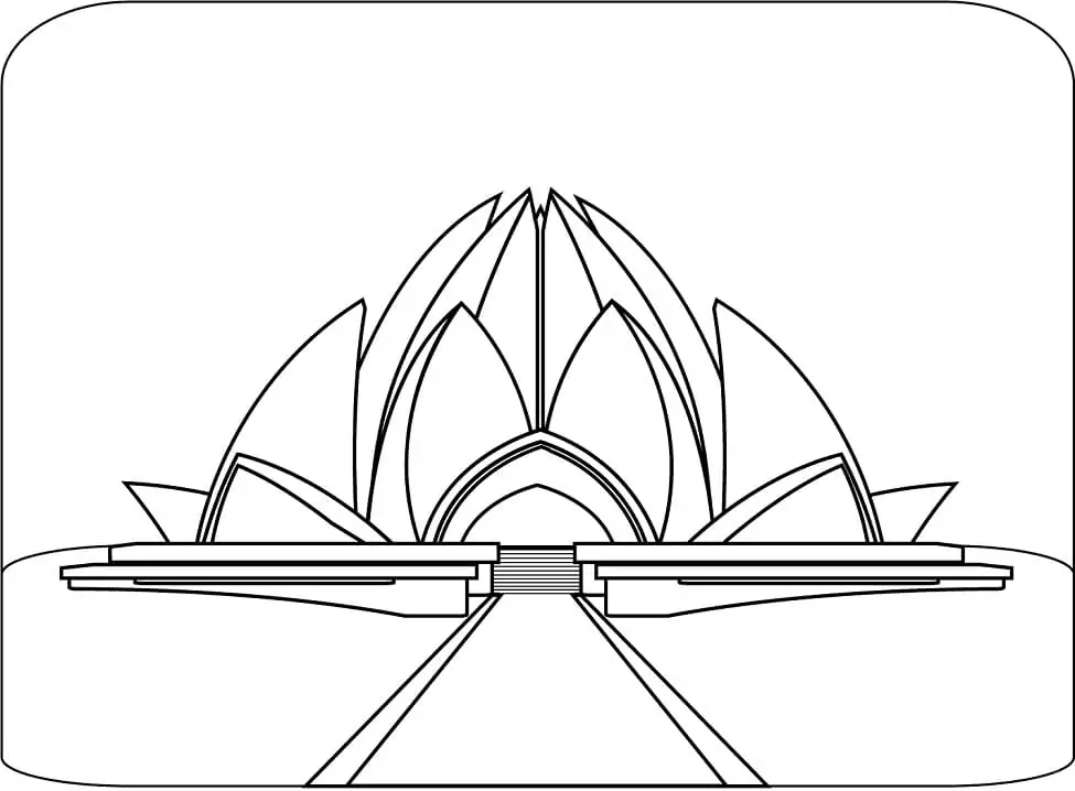 Lotus Temple in Delhi