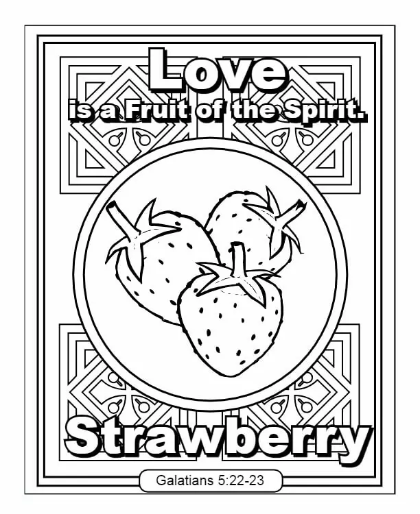 Love Fruit of the Spirit