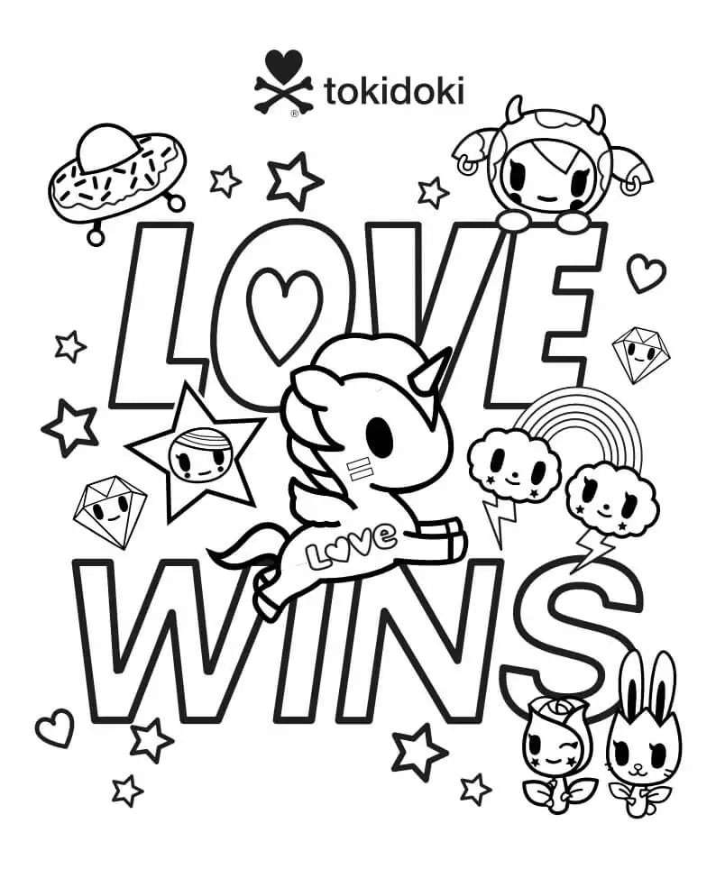 Love Wins Tokidoki